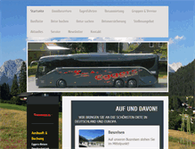 Tablet Screenshot of eggers-reisen.de